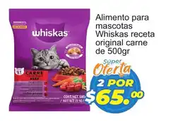 Merza whiskas Alimento para mascotas Whiskas receta original carne oferta