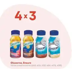 Farmacias del Ahorro Glucerna, ensure oferta
