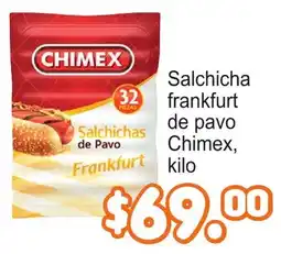 Merza Chimex Salchichas de Pavo Frankfurt oferta
