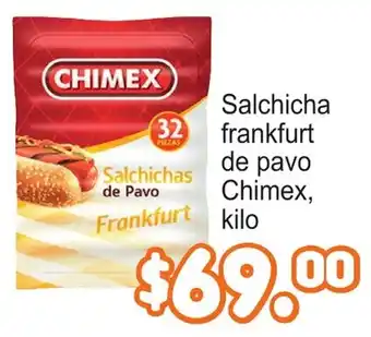Merza Chimex Salchichas de Pavo Frankfurt oferta