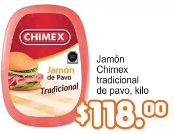 Merza Chimex Jamón de Pavo Tradicional oferta