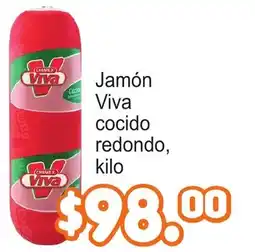 Merza Viva jamón cocido redondo oferta