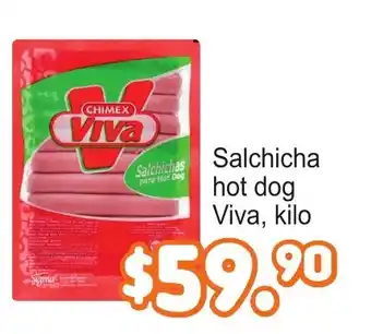 Merza Chimex Viva Salchichas para Hot Dog oferta