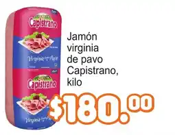 Merza Capistrano jamón virginia de pavo oferta