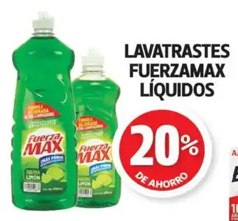 Farmacias Guadalajara Fuerzamax lavatrastes líquidos oferta