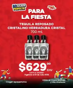 Del Rio Herradura Cristal oferta