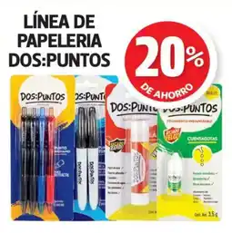 Farmacias Guadalajara Dos:Puntos línea de papelería oferta