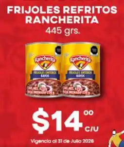 Del Rio Rancherita frijoles refritos oferta