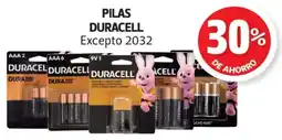Farmacias Guadalajara Duracell pilas oferta