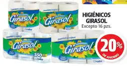 Farmacias Guadalajara Girasol higiénicos oferta