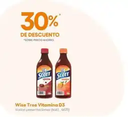 Farmacias del Ahorro Scott wise tree vitamina D3 oferta