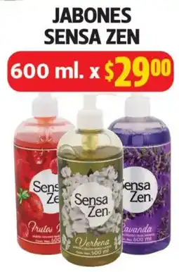 Farmacias Guadalajara Jabones Sensa Zen oferta