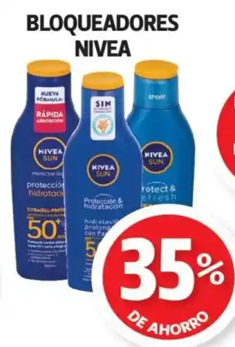 Farmacias Guadalajara Nivea bloqueadores oferta