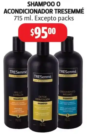 TRESemmé shampoo o acondicionador