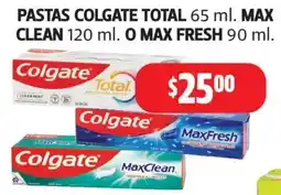 Farmacias Guadalajara Colgate Total Max Clean Max Fresh oferta