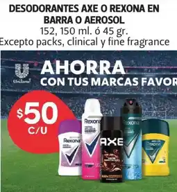 Farmacias Guadalajara desodorantes axe o rexona oferta