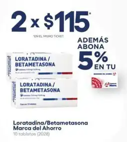 Farmacias del Ahorro Loratadina/Betametasona oferta