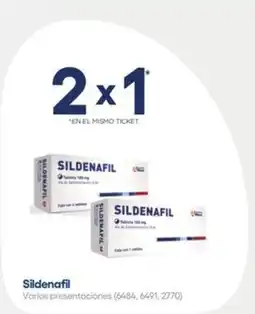 Farmacias del Ahorro Sildenafil oferta