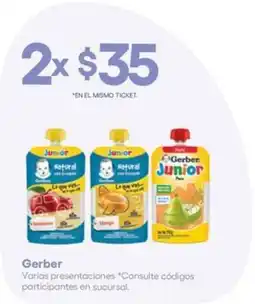 Farmacias del Ahorro Gerber Junior oferta