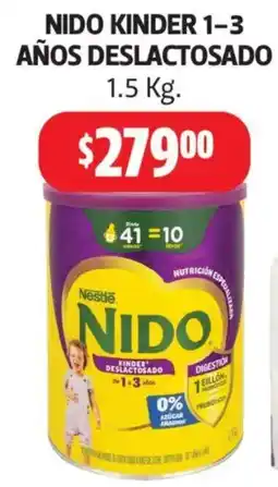 Farmacias Guadalajara Nido Kinder 1-3 Años Deslactosado oferta