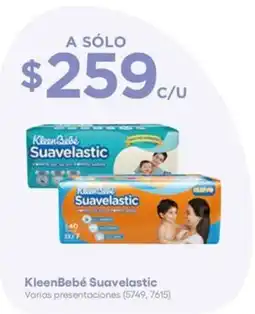 Farmacias del Ahorro KleenBebé Suavelastic oferta