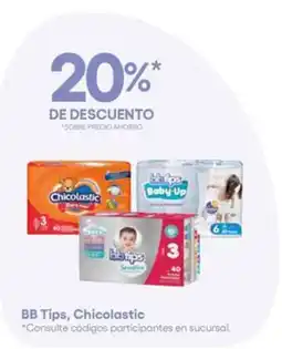 Farmacias del Ahorro BB Tips, Chicolastic oferta