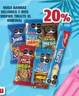 Farmacias Guadalajara Kelloggs Mega Barras oferta