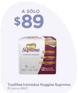 Farmacias del Ahorro Huggies Toallitas húmedas oferta