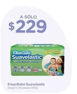 Farmacias del Ahorro KleenBebé Suavelastic oferta