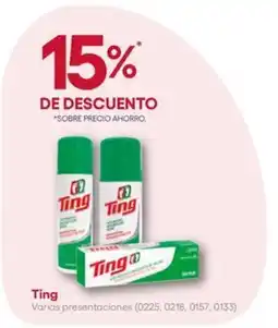 Farmacias del Ahorro Ting oferta