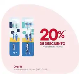 Farmacias del Ahorro Oral-B oferta