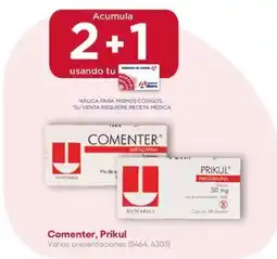 Farmacias del Ahorro Comenter, Prikul oferta
