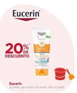 Farmacias del Ahorro Eucerin Sun kids gel crema dry touch oferta
