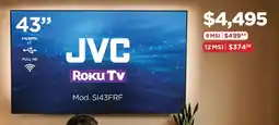 Chedraui JVC Roku TV 43" oferta