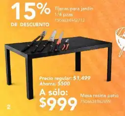 City Club Tijeras para jardin oferta
