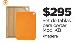 Chedraui Set de tablas para cortar oferta