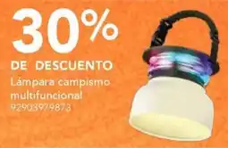 City Club Lámpara campismo multifuncional oferta