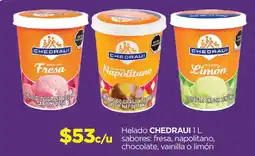 Chedraui Chedraui helado oferta