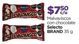 Chedraui Selecto Malvaviscos con chocolate oferta