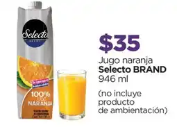 Chedraui Selecto BRAND Jugo naranja oferta