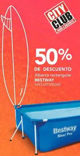 City Club Bestway alberca rectangular oferta