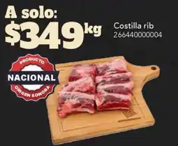 City Club Costilla rib oferta