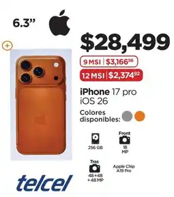 Chedraui apple iphone 17 pro oferta