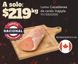 City Club Lomo Canadiense de cerdo mapple oferta