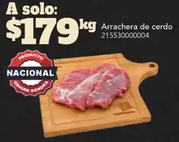 City Club Arrachera de cerdo oferta