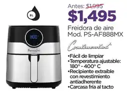 Chedraui Continental Freidora de aire Mod. PS-AF888MX oferta