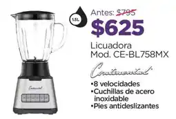 Chedraui Continental Licuadora oferta