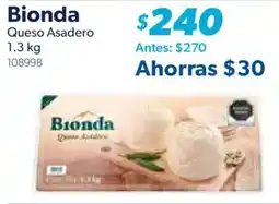 Sam's Club Bionda Queso Asadero oferta