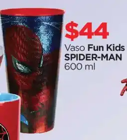 Chedraui Vaso Fun Kids SPIDER-MAN oferta