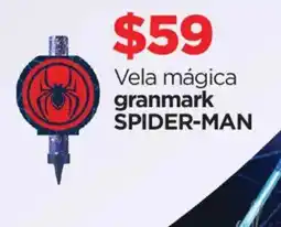 Chedraui Granmark vela mágica spider-man oferta